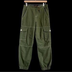 Refuge Women’s Olive Green Cargo Joggers